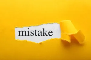 Mistakes to Avoid